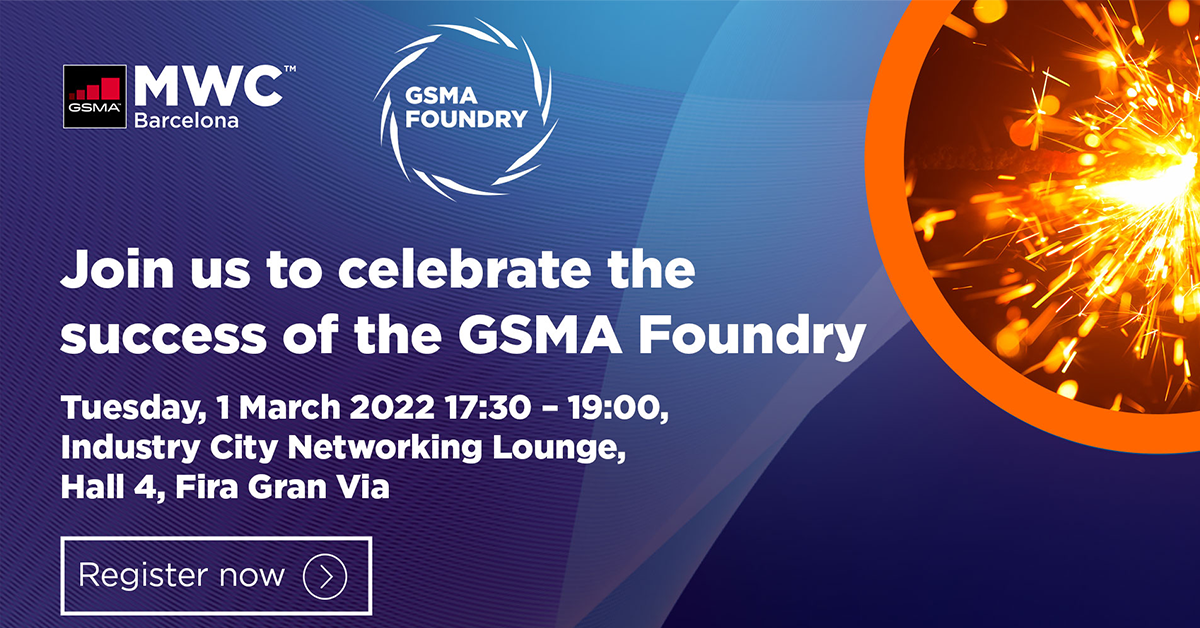 GSMA Foundry Networking Drinks Let S Shape The Future Together