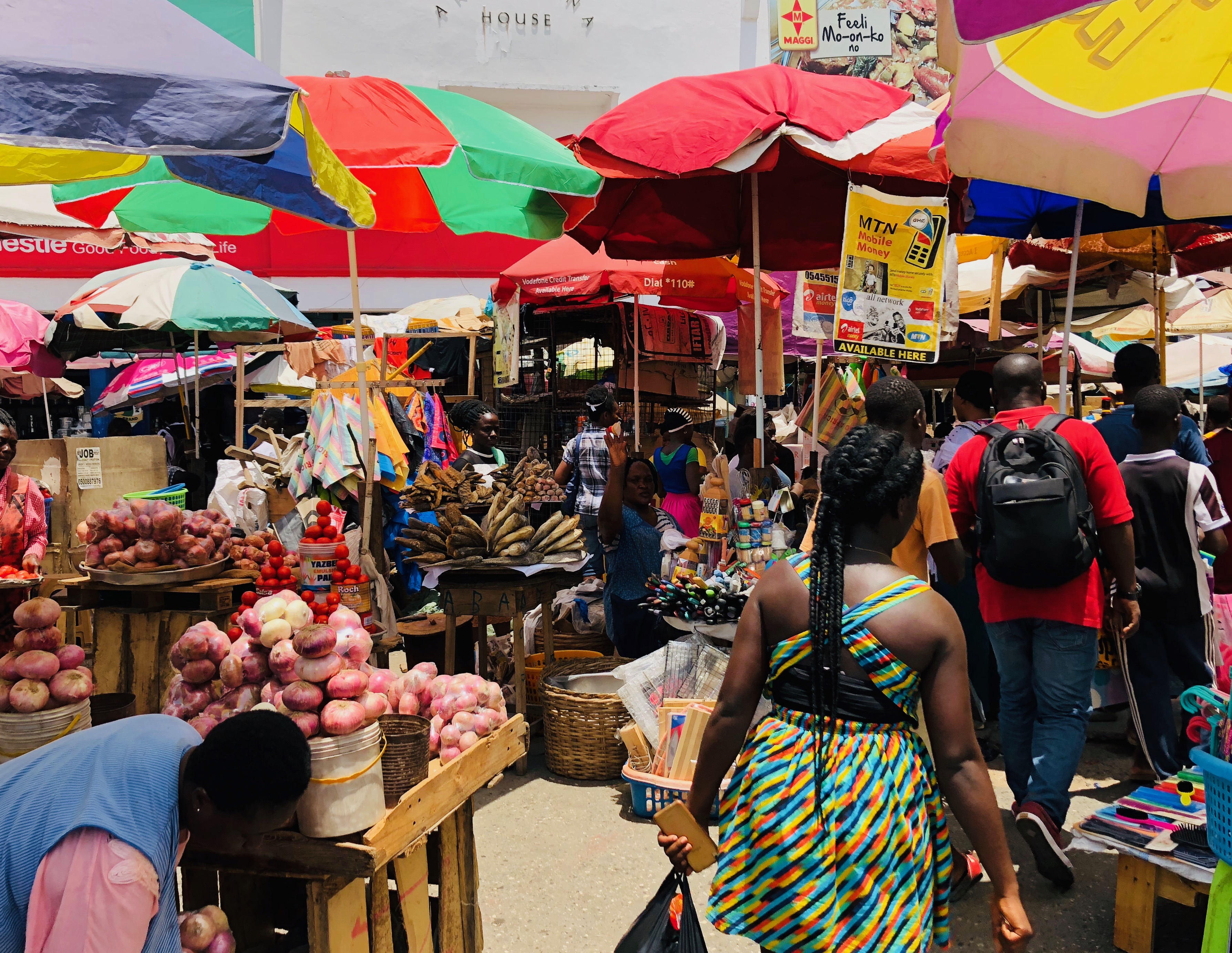 Bazaar In Africa