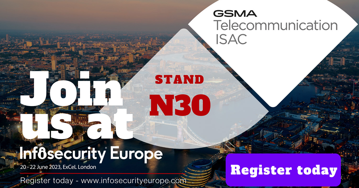 GSMA InfoSecurity Europe Security