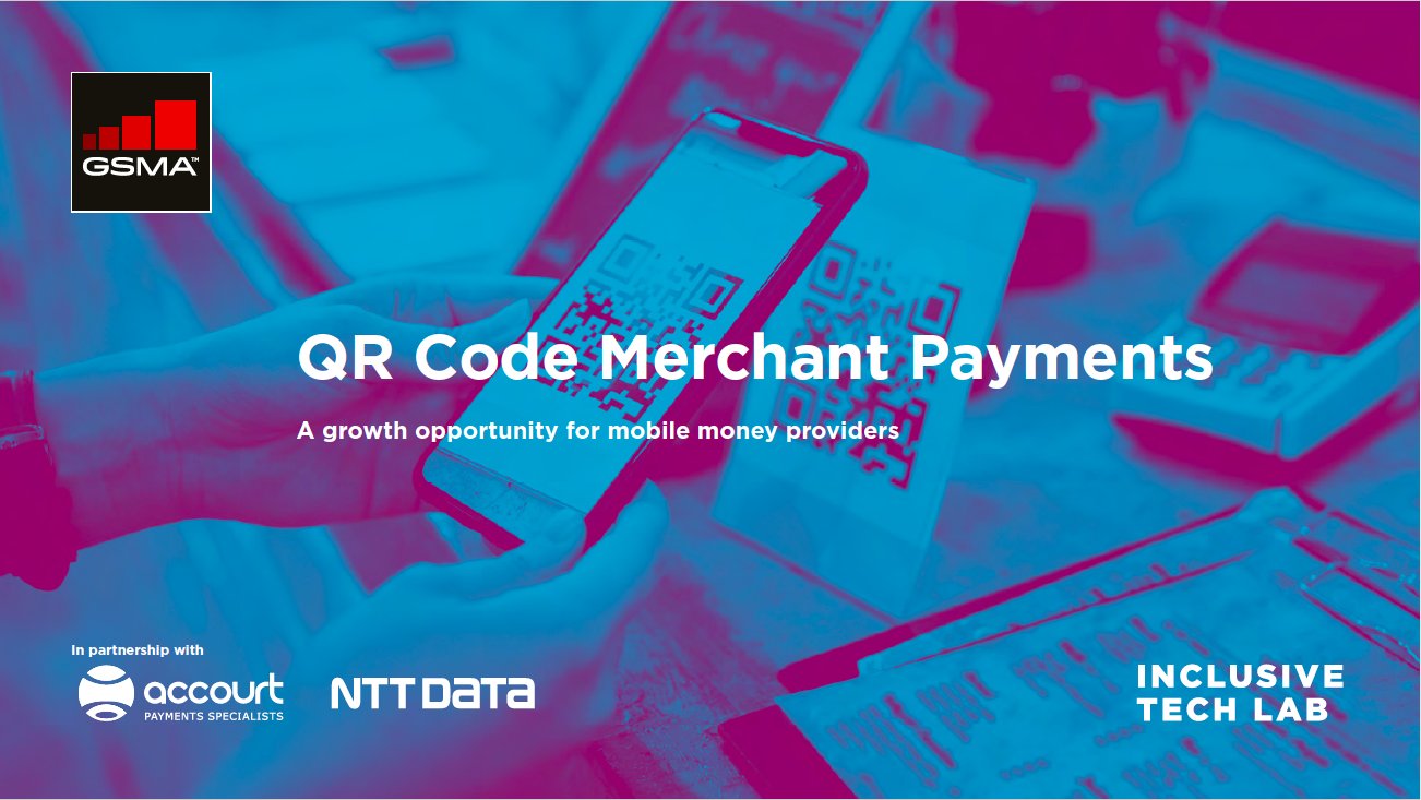 QR Code Merchant Payments. A growth opportunity for mobile money ...